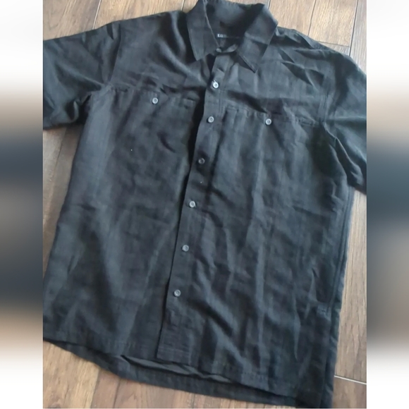 5.11 Tactical Series Mens Button Up Black Size Large Covert Casual Shirt NWT - Picture 3 of 14